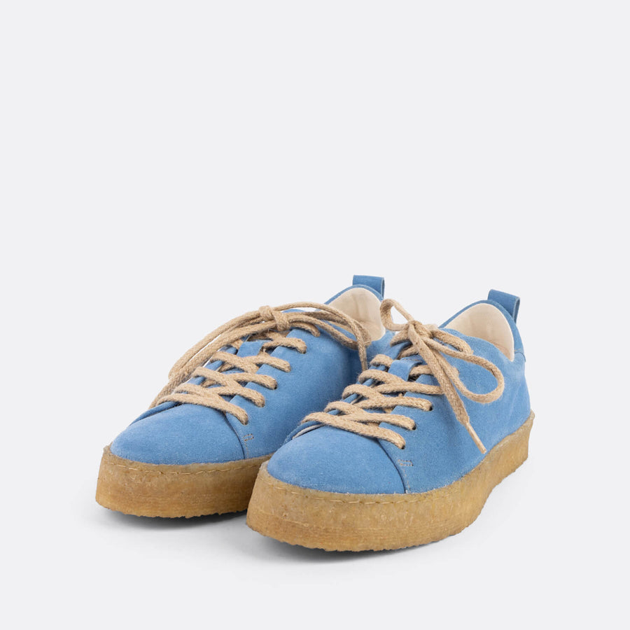 Lusquinos | Women's sustainable blue derby shoe 